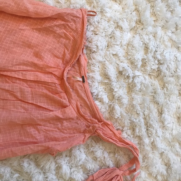 Free people one shoulder high/low beach cover up - Picture 3 of 5